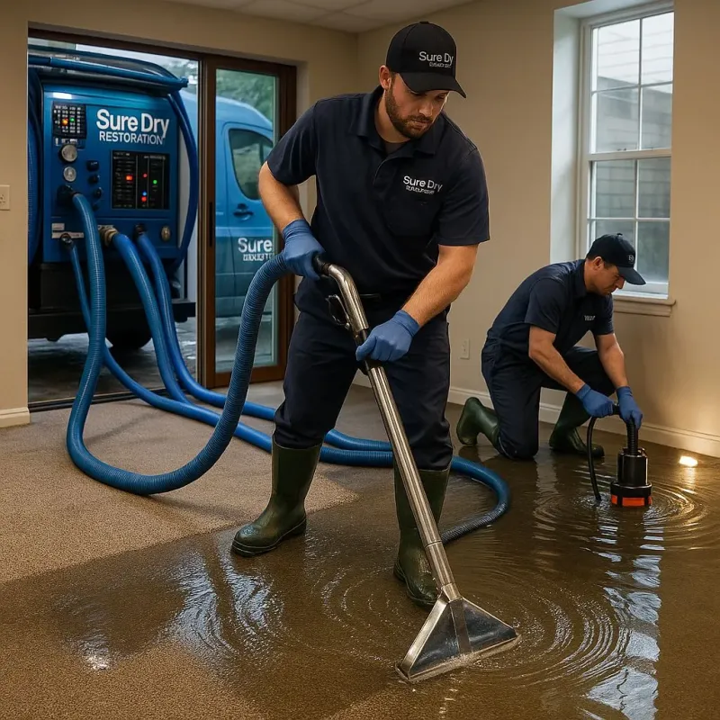Water Extraction and Removal process in Gilberts, IL
